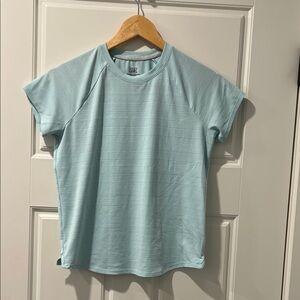 Athleta Girl Sky Blue Short Sleeve Tee